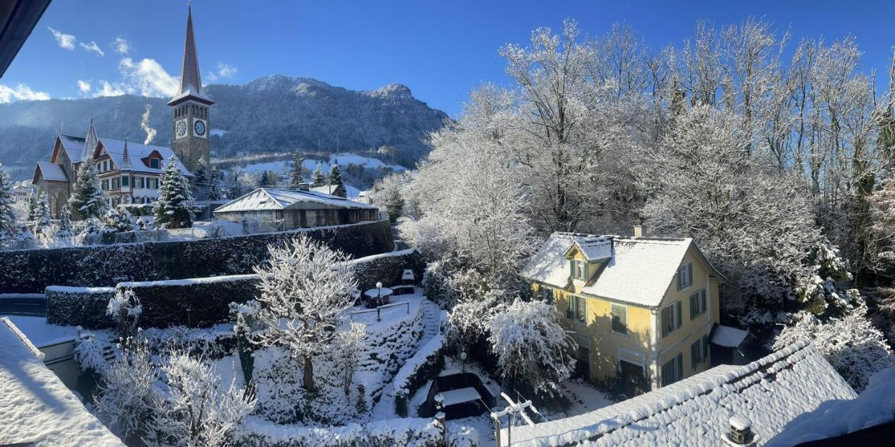 Cozy Boutique Apartment At Mt. Rigi Goldau Exterior foto